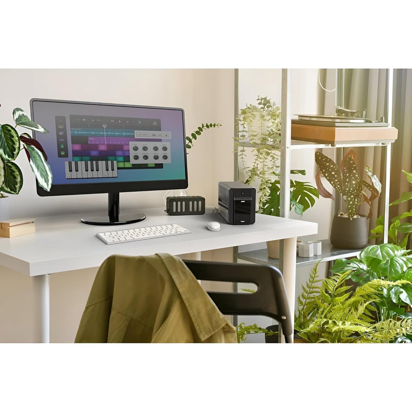 APC Back - UPS BX1100I - IN 1100VA, Tower, 230V, 5 India 3 - pin 6A Outlets, AVR, W/O Auto Shutdown Software, an Ideal Power Backup & Protection for Home Office, Desktop PC & Home Electronicsproduct_type - Hitek Business Systems - BX1100I - IN - - Hitek Business Systems -