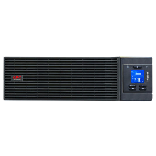 APC Easy UPS On-Line, 15kVA/15kW, Rackmount 3U, 230V, 1x Hard wire 3-wire(1P+N+E) outlet, Intelligent Card Slot, No battery, W/O rail kit