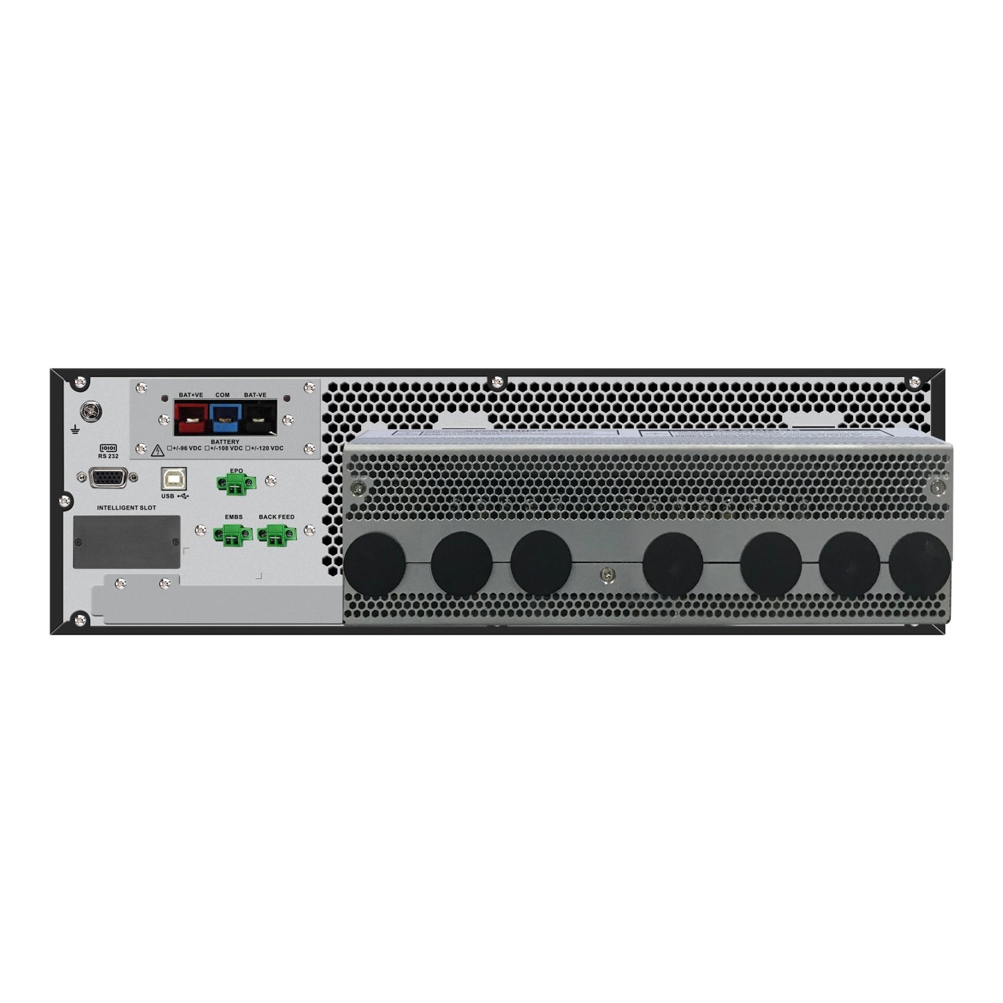 APC Easy UPS On - Line, 10kVA/10kW, Rackmount 3U, 230V, 1x Hard wire 3 - wire(1P+N+E) outlet, Intelligent Card Slot, No battery, W/O rail kitproduct_type - Hitek Business Systems - SRV10KUXI-IN -  - Hitek Business Systems - 