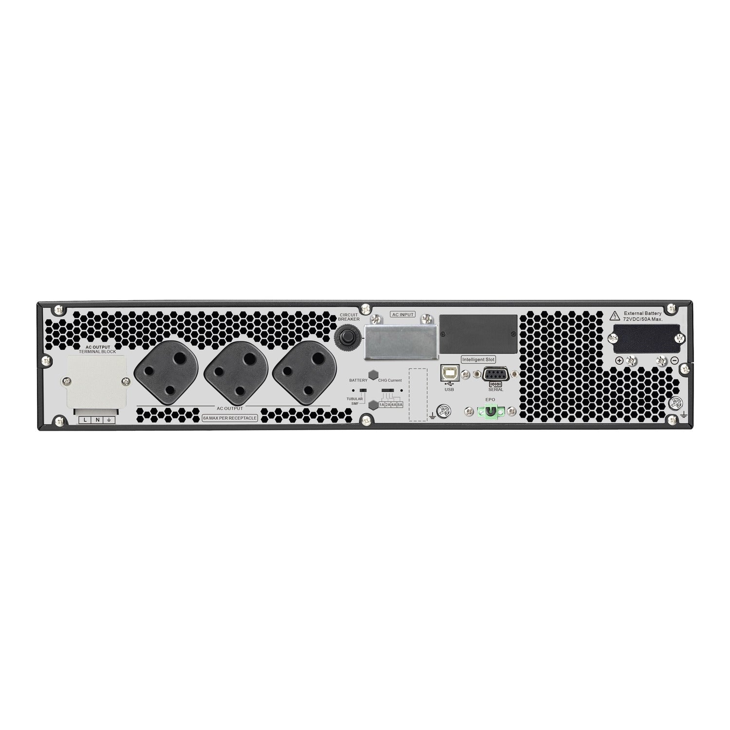 APC Easy UPS On - Line, 2000VA, Rackmount 2U, 230V, 3x India + 1x Hard wire 3 - wire(1P+N+E) outlets, Intelligent Card Slot, No battery, W/O rail kitproduct_type - Hitek Business Systems - SRV2KUXI-IN -  - Hitek Business Systems - 